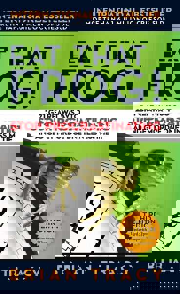 Брайан Трейси: «Бақаны жеп» табысқа жетудің 21 құпиясы және уақытты бағындыру өнері