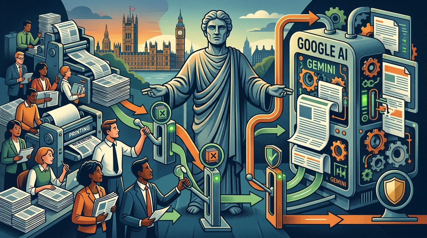 Google AI мен баспагерлер: Ұлыбританияның жаңа ережелерінің салдары
