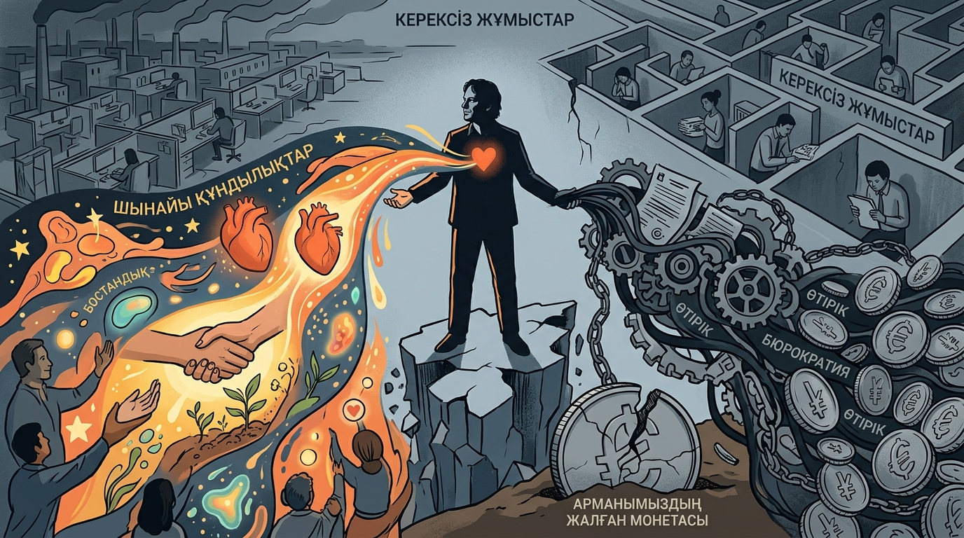 Арманымыздың жалған монетасы: Дэвид Грэбердің еркіндік пен құндылық туралы манифесі