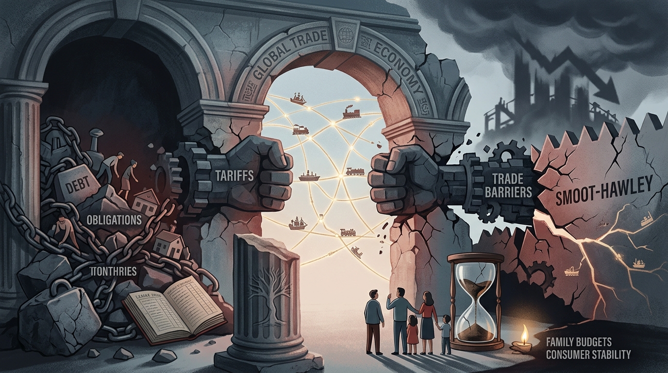 Экономикалық тарихтың сабақтары: Тарифтер, қарыз және жаһандық дағдарыс