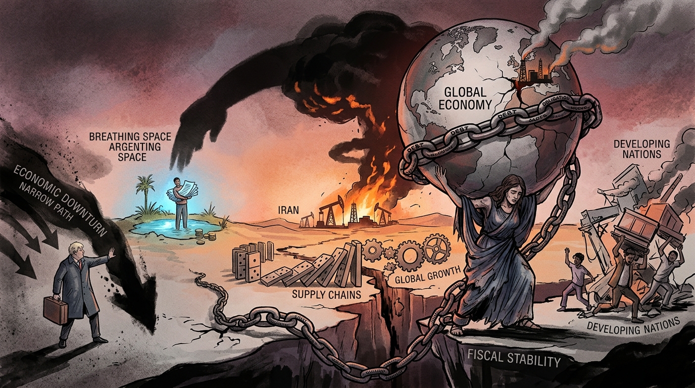 Ирандағы соғыс және әлемдік берешек: ХВҚ-ның жаһандық дабыл қағуы