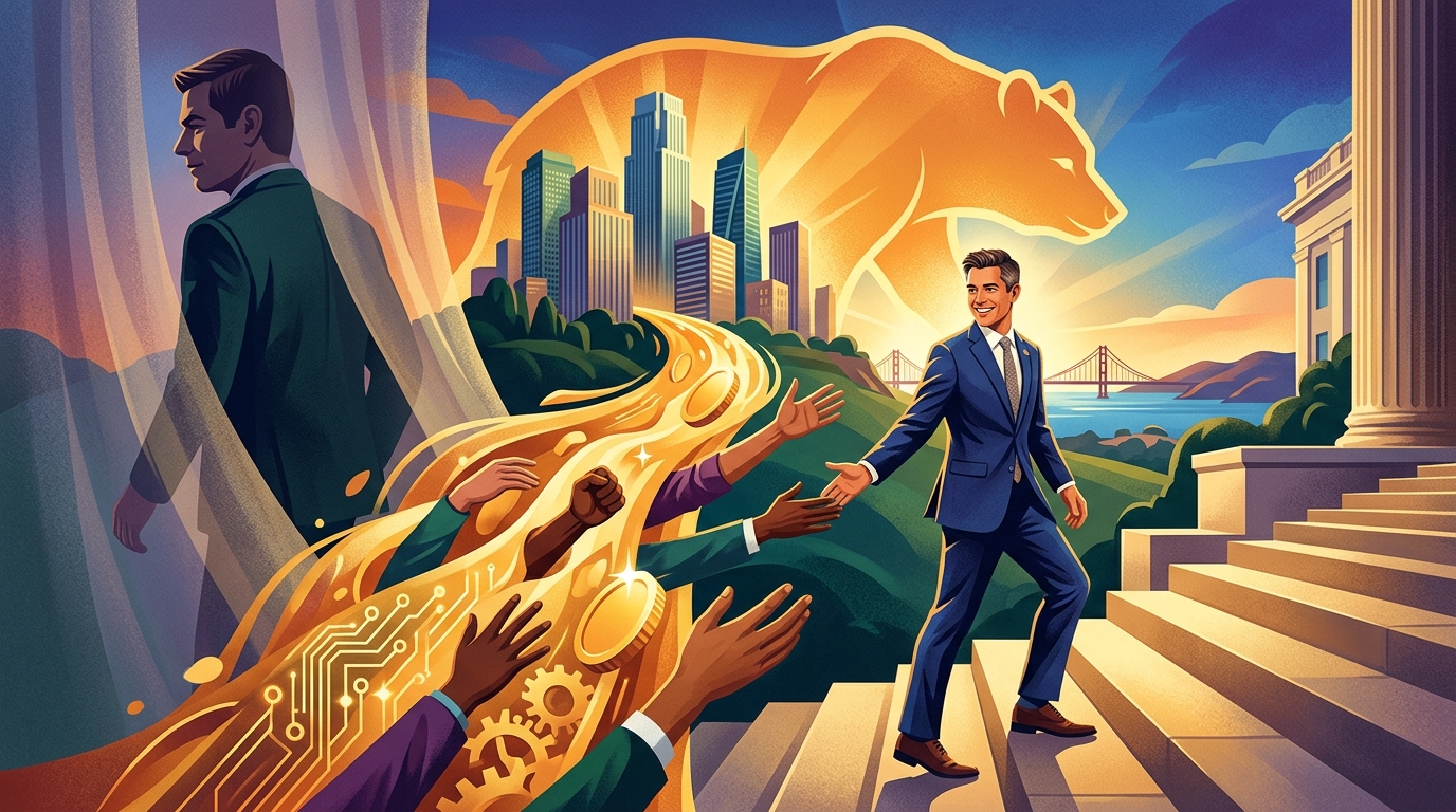 Кремний алқабының таңдауы: Миллиардерлер Калифорния губернаторлығына Мэтт Маханды қолдауда