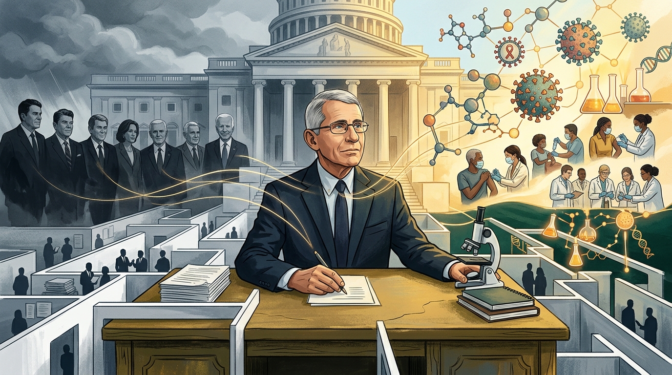 Ғылым мен мемлекеттік билік тоғысында: Энтони Фаучидің жарты ғасырлық сабағы