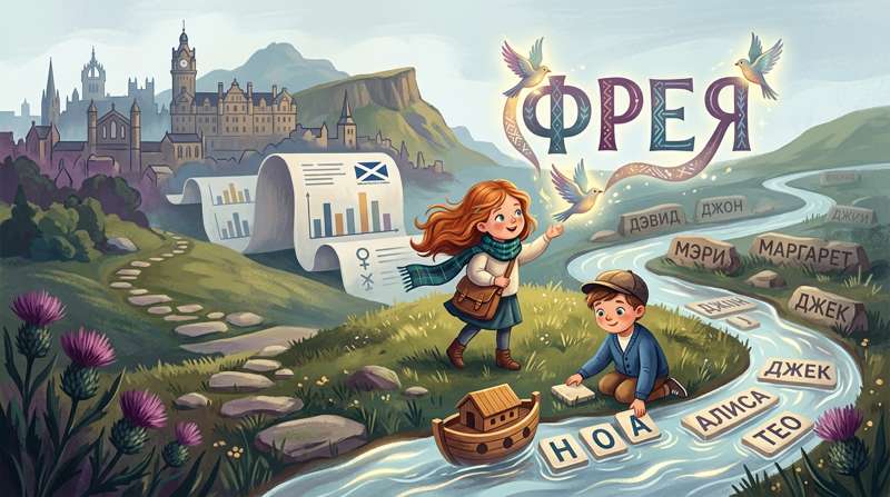Freya and Noah most popular baby names in Scotland - BBC