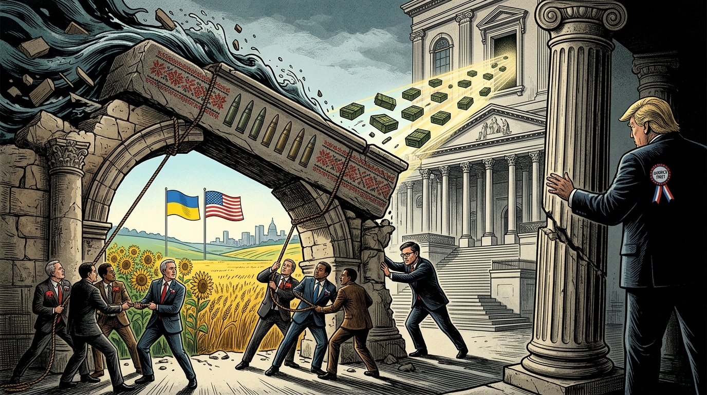 АҚШ Өкілдер палатасындағы республикашылдар Трамптың ұстанымына қарамастан Украинаға көмекті мақұлдады