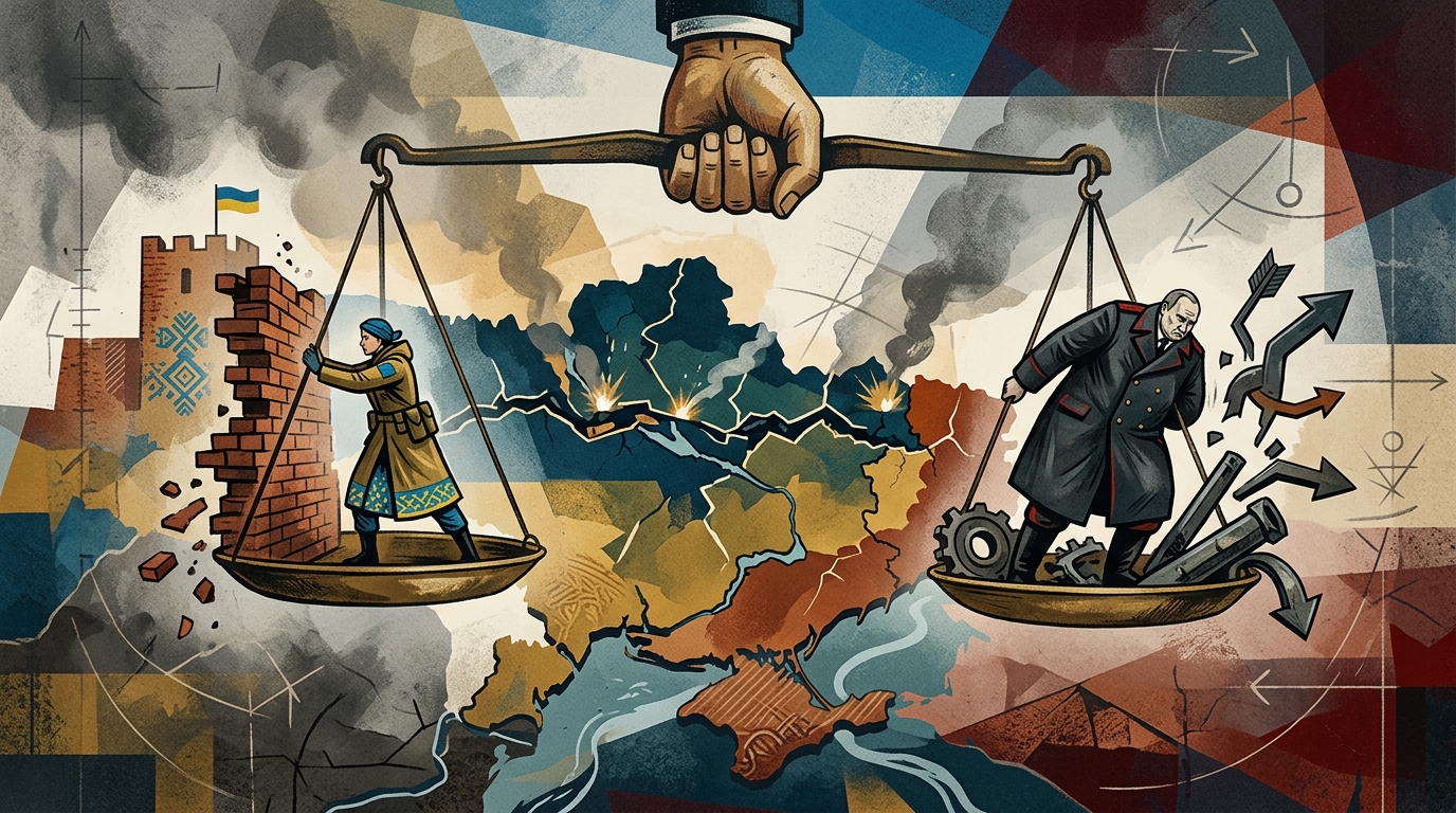 Украина жеңіліп жатқан жоқ. Ресей жеңіске жетер емес