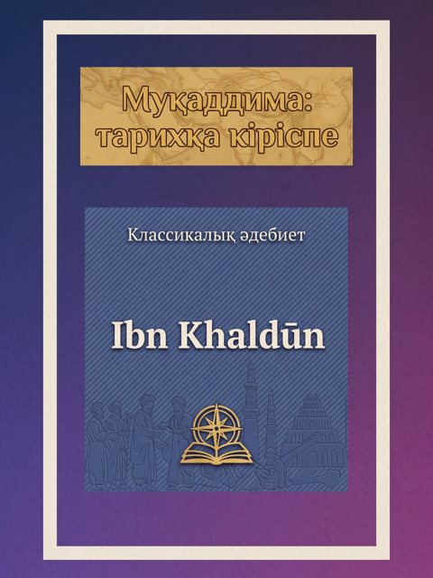 Муқаддима: тарихқа кіріспе
