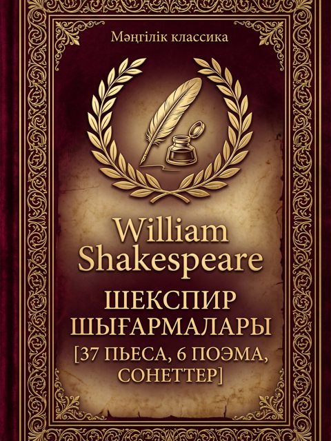 Шекспир шығармалары [37 пьеса, 6 поэма, сонеттер]